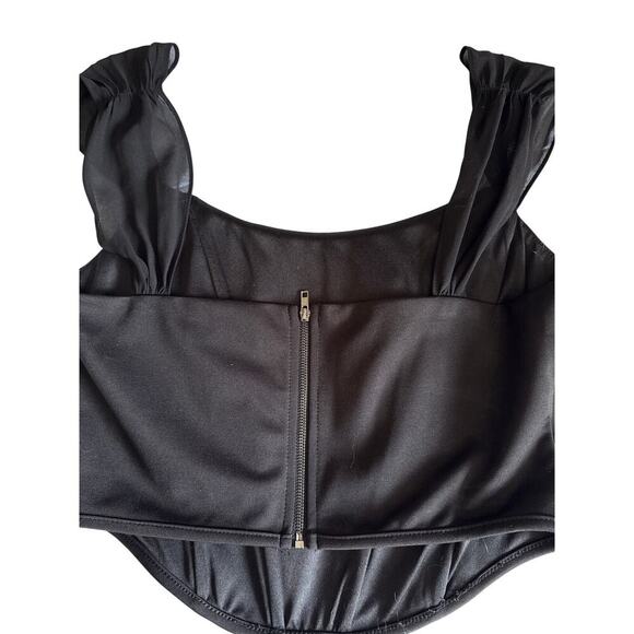 ALTAR’D STATE black crop top size M medium - Picture 3 of 4